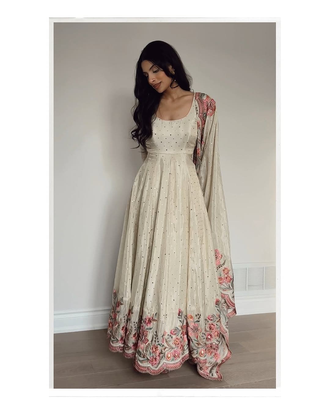 Blossom Elegance Gown Petal Whisper Couture Floral Reverie Dress thumbnail 5
