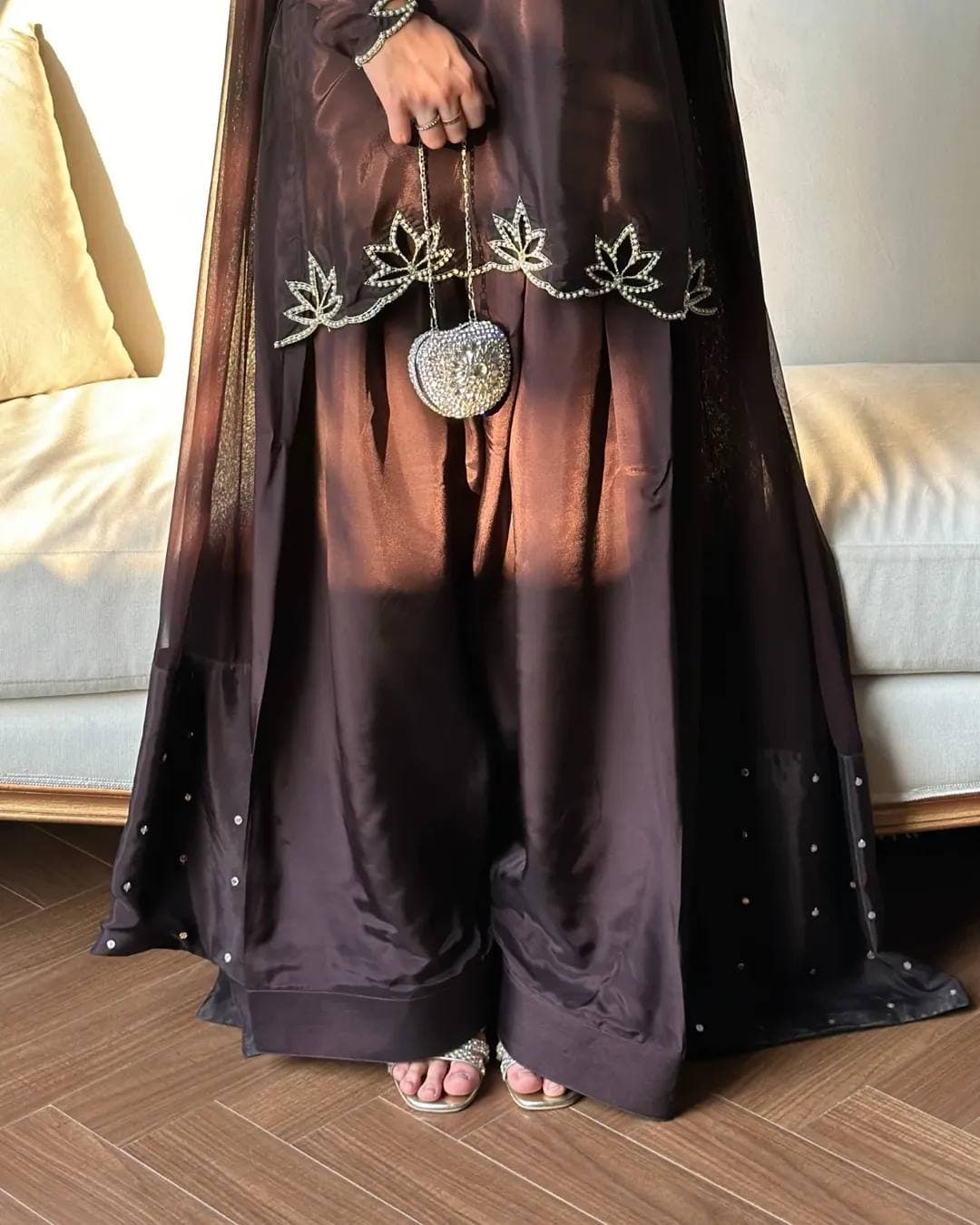 Designer Festive Wear Farshi Suit Set thumbnail 6