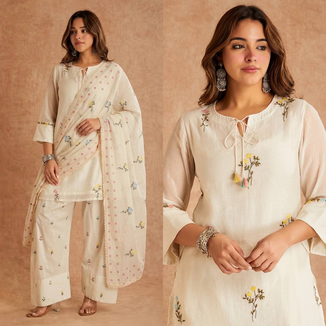 Subtle Bloom Vibes: Chic Ethnic Wear for Everyday Grace