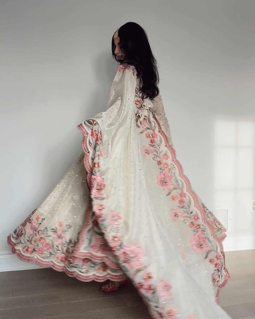 Blossom Elegance Gown Petal Whisper Couture Floral Reverie Dress thumbnail 3